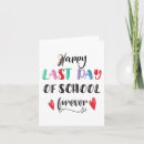 Search for last day of school cards Principal