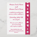 Search for pink and silver invitations Fuchsia