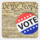 Search for campaign stickers Vote
