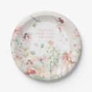 Search for fairy paper plates Watercolor