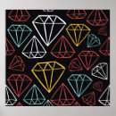 Search for diamond posters Illustration
