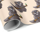 Search for beaver wrapping paper Nature