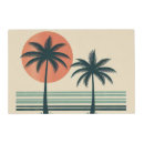 Search for palm tree placemats Retro