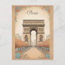 Search for vintage floral postcards Paris