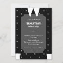 Search for little black dress invitations Black and white