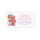 Search for sesame street return address labels Birthday