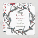 Search for bridal shower holiday invitations Floral