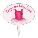 Search for dance cake toppers Pink