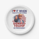 Search for trump paper plates America