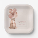 Search for 85th birthday plates Pink