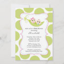 Search for twin baby girl shower invitations Modern