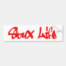 Search for graffiti bumper stickers Red
