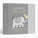 Search for baby book binders Elephant