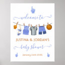 Search for basketball signs posters Baby shower