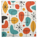 Search for mid century modern napkins Retro