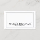 Search for student business cards Plain