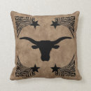 Search for longhorns pillows Western