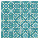 Search for teal geometric fabric Atomic age