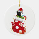 Search for black pug ornaments Xmas