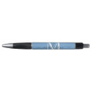 Search for blue pens Monogrammed