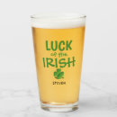 Search for st patricks day beer glasses Green