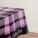 Search for hot pink tablecloths Gingham