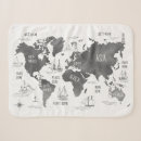 Search for world map blankets Travel