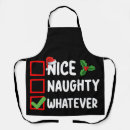 Search for funny holiday aprons Matching