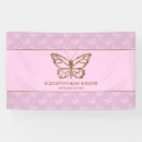 Search for purple baby shower banners Butterfly