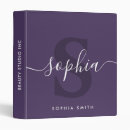 Search for purple binders Elegant