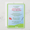 Search for golf 60th birthday invitations Golfer