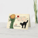 Search for vintage halloween cards Black