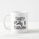 Search for 30th birthday mugs Black and white