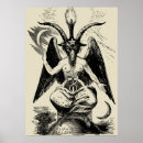 Search for satanic posters Vintage