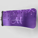 Search for purple golf head covers Chic