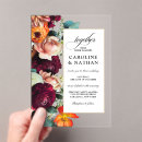 Search for teal rose wedding invitations Elegant