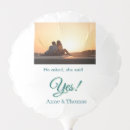 Search for engagement balloons She said yes