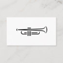 Search for trumpet music business cards Jazz