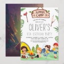 Search for kids camping invitations Woodland