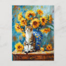 Search for impressionist postcards Cat
