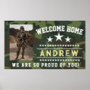 Search for welcome home posters Soldier homecoming