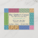 Search for quilting business cards Patchwork