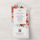 Search for linen wedding invitations Floral