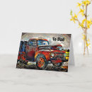 Search for truck fathers day cards Vintage