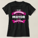 Search for mayor tshirts job