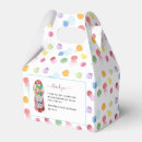 Search for kids favor boxes Watercolor