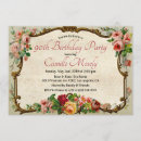 Search for victorian birthday invitations Vintage