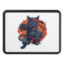 Search for cat trailer hitch covers Crazy cat lady