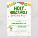 Search for holy guacamole birthday invitations Taco