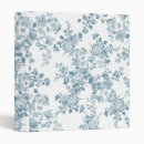 Search for vintage binders Floral pattern